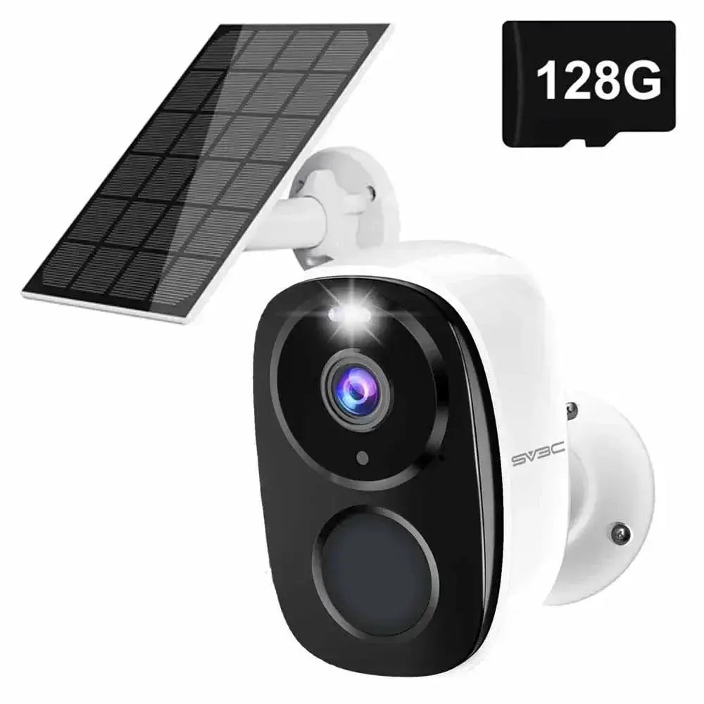 Solar Wireless Outdoor Camera With AI Motion Detection