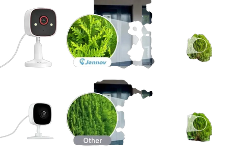 Jennov 2K HD Wireless Security Camera Color Night Vision IP66 Weatherproof - stepyours.com