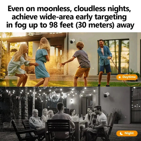 Imou Bullet 2E 5MP Color Night Vision Spotlight Outdoor Camera With Human Detect - stepyours.com