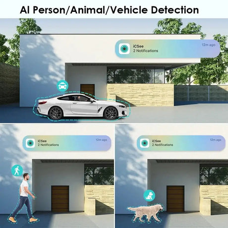 Besder 8MP 4K Dual Lens WiFi IP Camera AI Human Detection Outdoor Security - stepyours.com