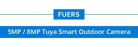 Fuers 8MP Outdoor IP Camera - Auto - Tracking and Tuya Smart Life Compatible - stepyours.com