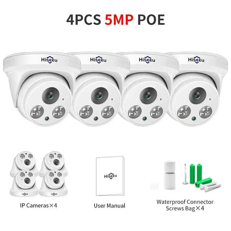 Hiseeu Dome CCTV Camera Ultimate Home Security Solution