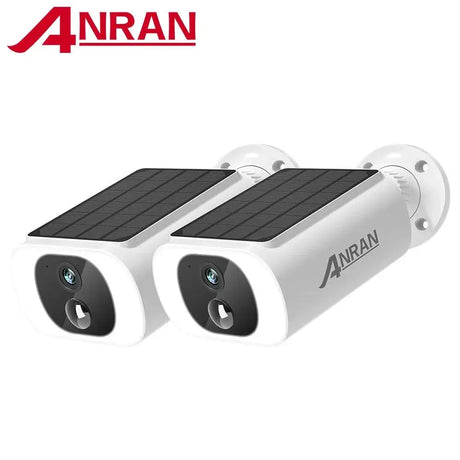 ANRAN Wireless Battery Solar Security Camera Floodlight Color Night Vision - stepyours.com