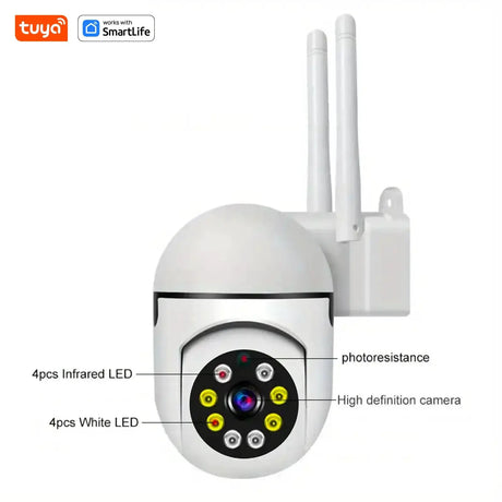 Tuya 4MP Indoor WiFi Camera Two Way Audio and Motion Alerts Plus - stepyours.com