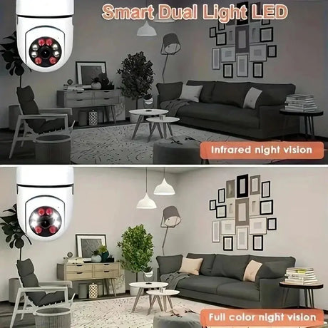 Ease Life App Light Bulb Security Camera Outdoor Wireless 5GHz 360 Degree E27 - stepyours.com