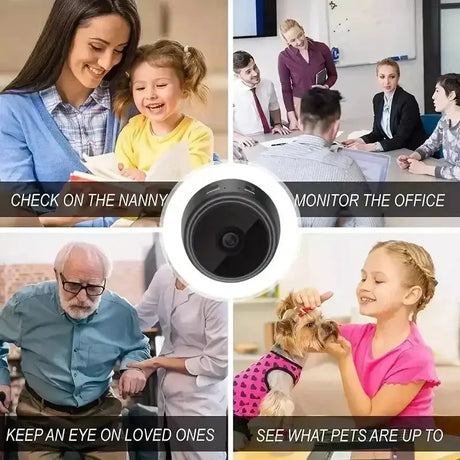 Mini A9 WiFi 1080P HD Security Camera Wireless Monitoring Security Protection Remote Monitor Surveillance Camcorders Smart Home