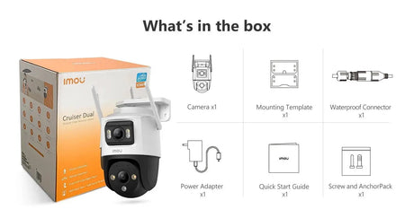 IMOU Dual Lens Outdoor PT Camera 360 AI Security With Human And Vehicle Alerts - stepyours.com
