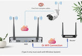 Hiseeu 3/5/8MP Wireless IP Camera - Waterproof 1080P WiFi Bullet for CCTV Kits - stepyours.com