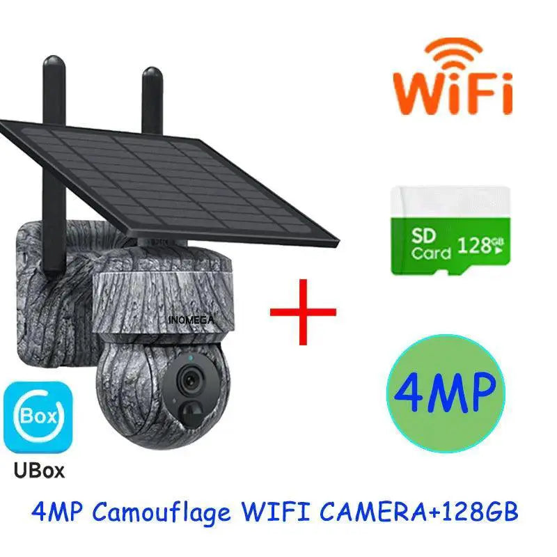 INQMEGA Solar Wireless Camera Eco Friendly Security Solution