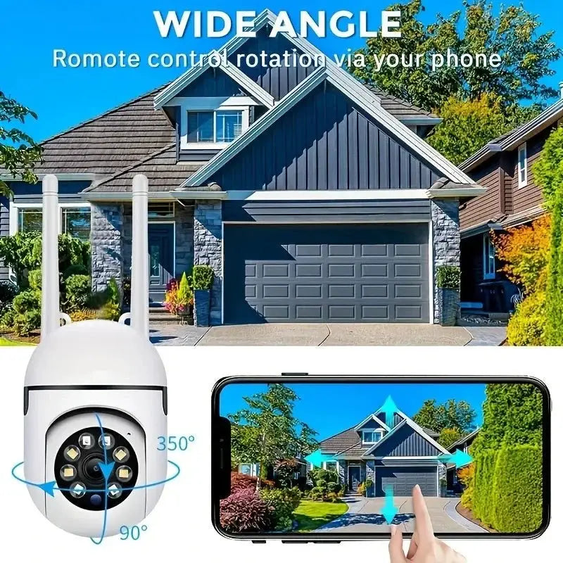 BoyKeep 2 Pack Wireless 1080P Security Cameras With Color Night Vision - stepyours.com