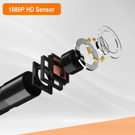 Detachable 2 - 100m Borescope With 8mm Camera - 1080P HD IP67 Endoscope - stepyours.com