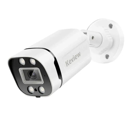Keview 4K 8MP PoE IP Bullet Camera - Color Night Vision Outdoor Indoor CCTV - stepyours.com
