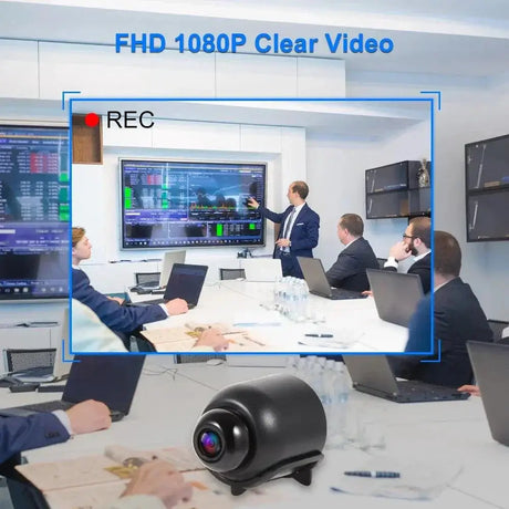 FHD 1080P Mini WiFi Security Camera For Baby Monitoring