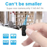 Smallest 1080P HD Mini Camera WIFI Smart Home IP Remote View Small Camcorder Built-in Battery Night Vision Invisible Espia Cam by stepyours.com