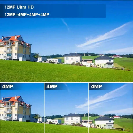 V380 Pro Solar Wifi Outdoor PTZ Dual Lens Camera Auto Tracking Hooks - stepyours.com