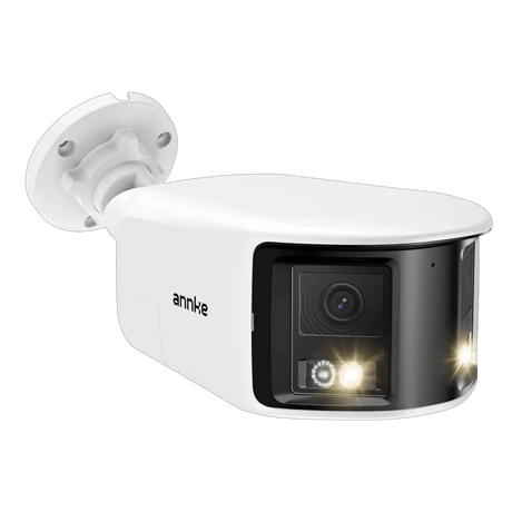 ANNKE 4K 8MP Dual - Lens Outdoor PoE Camera - 180 - Degree Wide View - stepyours.com