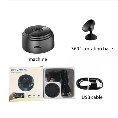 Mini A9 WiFi 1080P HD Security Camera Wireless Monitoring Security Protection Remote Monitor Surveillance Camcorders Smart Home