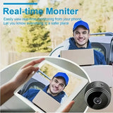 1pc Rechargeable Wireless Mini WiFi Security Camera With Night Vision, Motion Detection, Easy To Install And App Control