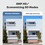 MOES Tuya 4G WiFi 4MP Solar Outdoor Security Camera With Full Color Night Vision - stepyours.com