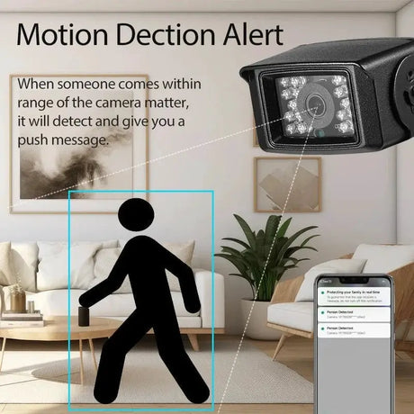 4K 8MP POE Outdoor Security Camera With Night Vision IP66 Weatherproof Bullet - stepyours.com