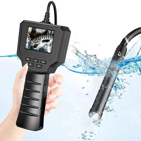 Industrial Endoscope Camera 2.4 Inch IPS LCD 1080P IP67 Waterproof Borescope - stepyours.com