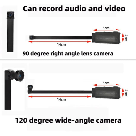 Supports HD 4K WiFi Mini Camera, Remote Viewing, Motion Detection, Loop Storage, DIY Wireless Home Nanny Style Mini Camera