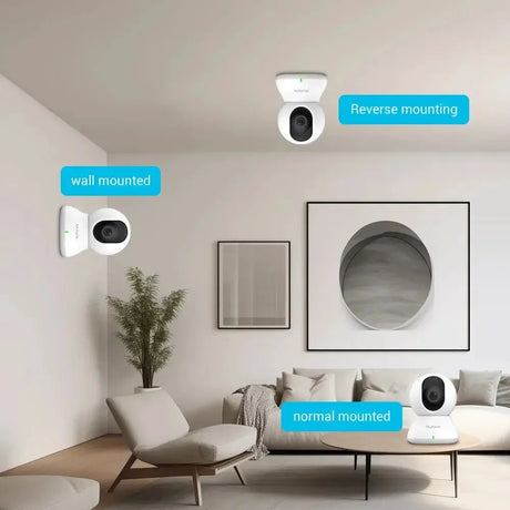 BoyKeep Baby Monitor Camera 2K HD Motion Detection And Two Way Audio 360 View - stepyours.com