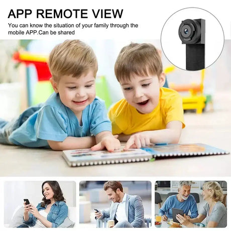 1080P HD WiFi Mini Camera Motion Detection Remote View P2P Wireless Cam Video Recorder Home Security Mini Camcorder Loop Record