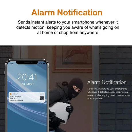 Imou Bullet 2C AI Surveillance Camera 2MP Weatherproof