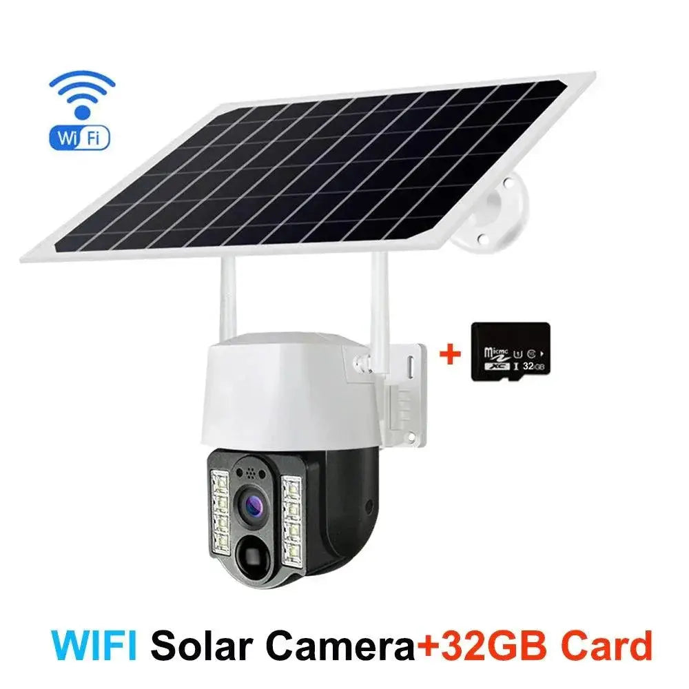 Solar CCTV Camera Advanced Humanoid Detection Night Vision