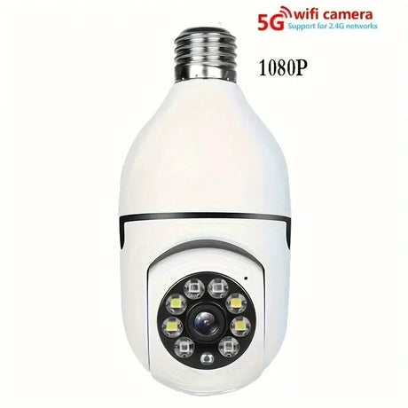 Ease Life App Light Bulb Security Camera Outdoor Wireless 5GHz 360 Degree E27 - stepyours.com
