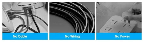 V380 Pro Solar Wifi Outdoor PTZ Dual Lens Camera Auto Tracking Hooks - stepyours.com
