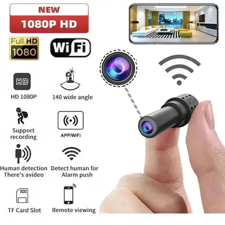 Mini HD 1080P Wireless Baby Monitor Camera With Audio