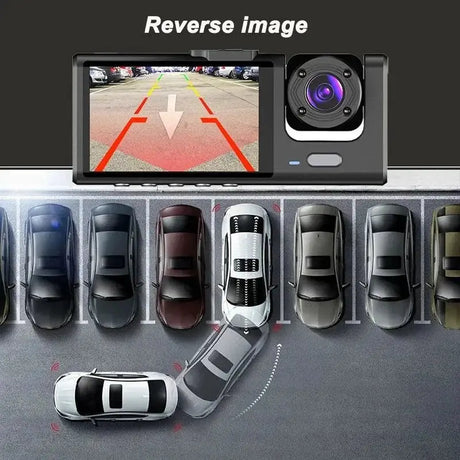 1080P Car Dash Cam 2 To 3 Camera Front And Rear Video Recorder Night Vision - stepyours.com