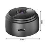 A9 Mini Camera - WiFi Wireless Security For Remote Home Monitoring Hooks - stepyours.com