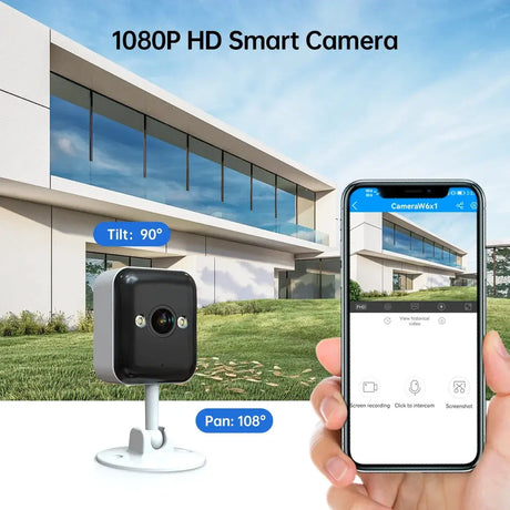 JOOAN 1080P Outdoor WiFi Security Camera With Night Vision