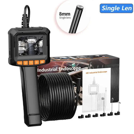 Industrial Endoscope Camera 2.4 Inch IPS LCD 1080P IP67 Waterproof Borescope - stepyours.com