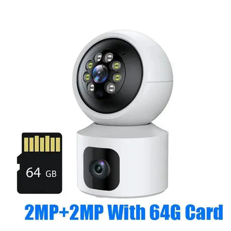 Hiseeu 2K PTZ Dome Camera Smart Home Security System