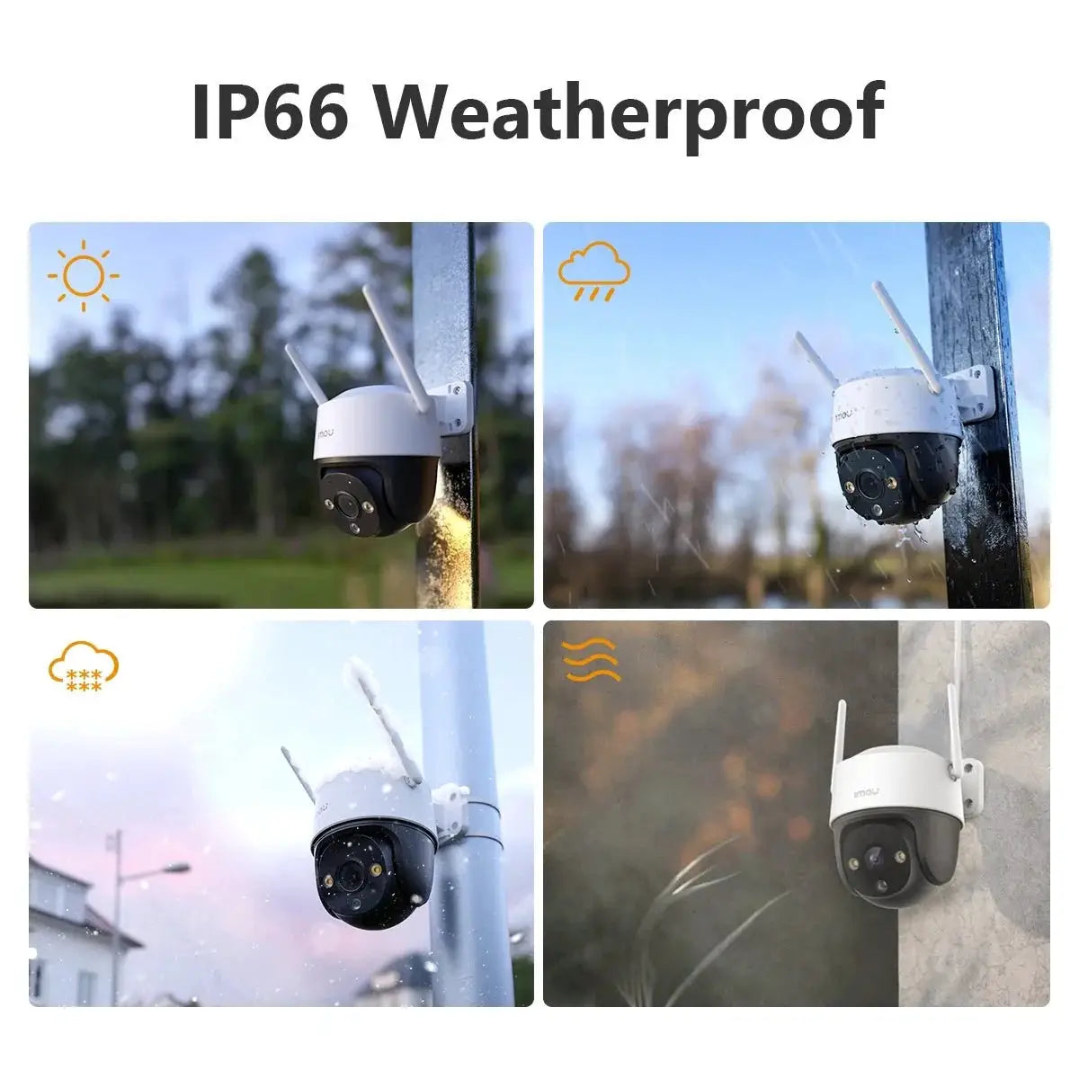 Imou Cruiser SE Plus 5MP Outdoor PTZ WiFi Camera 2 Pack IP66 AI Detection - stepyours.com