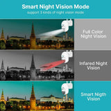 4K Smart WiFi PTZ Security Camera With Night Vision