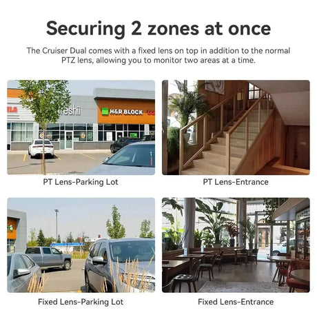 IMOU Dual Lens Outdoor PT Camera 360 AI Security With Human And Vehicle Alerts - stepyours.com