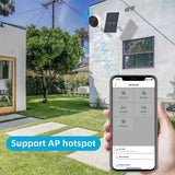 2MP Solar Wifi Camera Advanced Property Security System