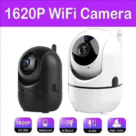 New Wireless IP Camera - Auto Tracking 1080P Night Vision For Home Security - stepyours.com