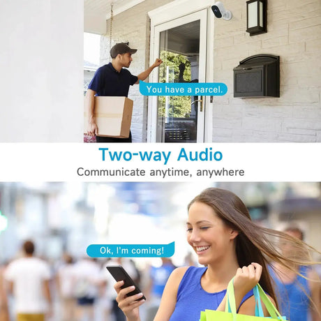 XVIM Solar Security Camera 1080P Wireless Battery Powered Outdoor Smart Motion - stepyours.com