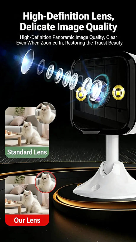 1080P WiFi IP Camera Outdoor Waterproof 2MP Baby Monitor Motion Alerts - stepyours.com