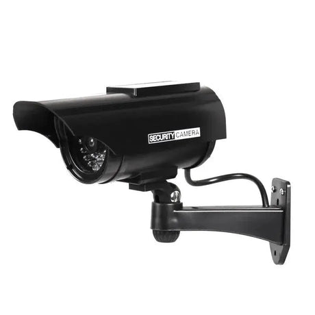 Solar Powered Security Camera With LED Light Deterrent