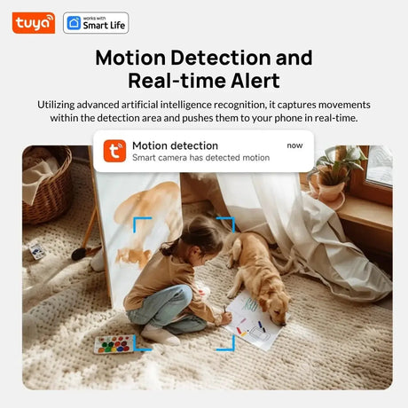 3MP HD Tuya Smart Indoor Outdoor Security Camera With Color Night Vision - stepyours.com