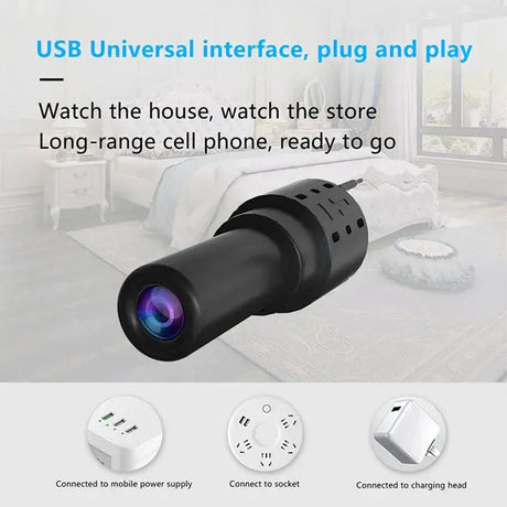 Mini HD 1080P Wireless Baby Monitor Camera With Audio