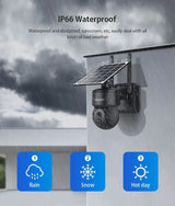 INQMEGA Mini Wifi HD Solar Camera Mobile Tracking Cam