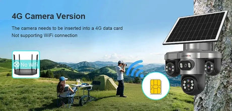 LS Vision 20MP Solar WiFi Surveillance Camera V380 Pro 10X Optical Zoom Outdoor - stepyours.com